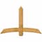Ekena Millwork Bellingham Rough Sawn Timber Gable Bracket, Western Red Cedar, 60"W x 40"H x 4"D x 6"F, 16/12 Pitch GBW060X40X0406BEL00RWR - alternate 1